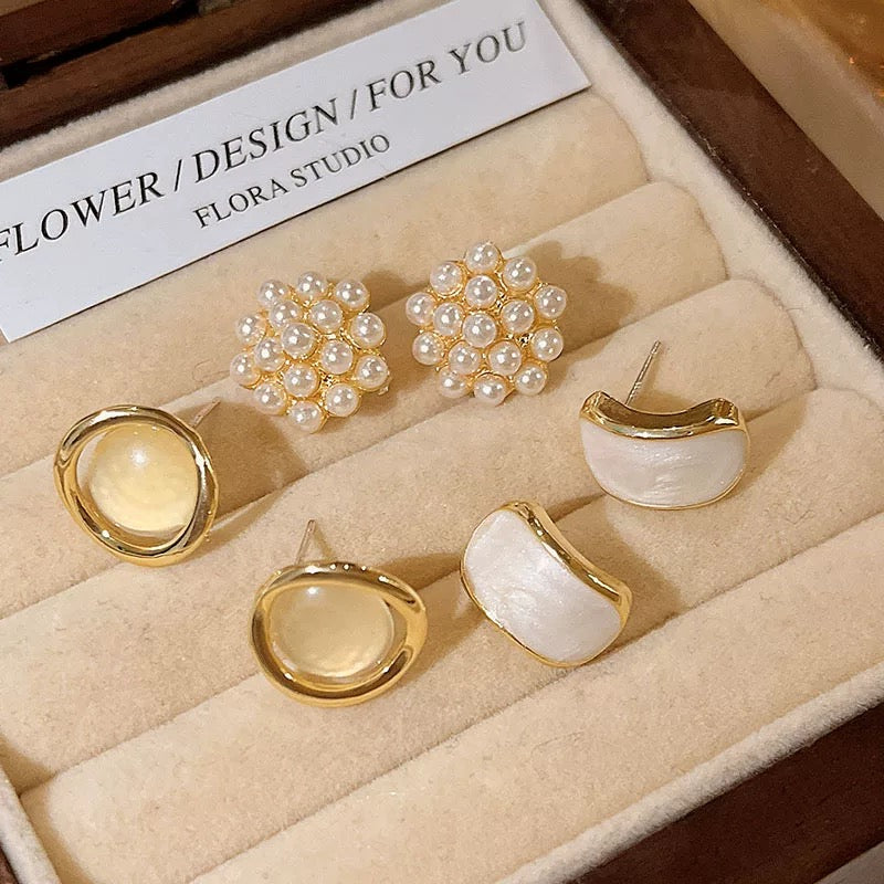 Dainty Studs Earrings - Online Lucky Bag