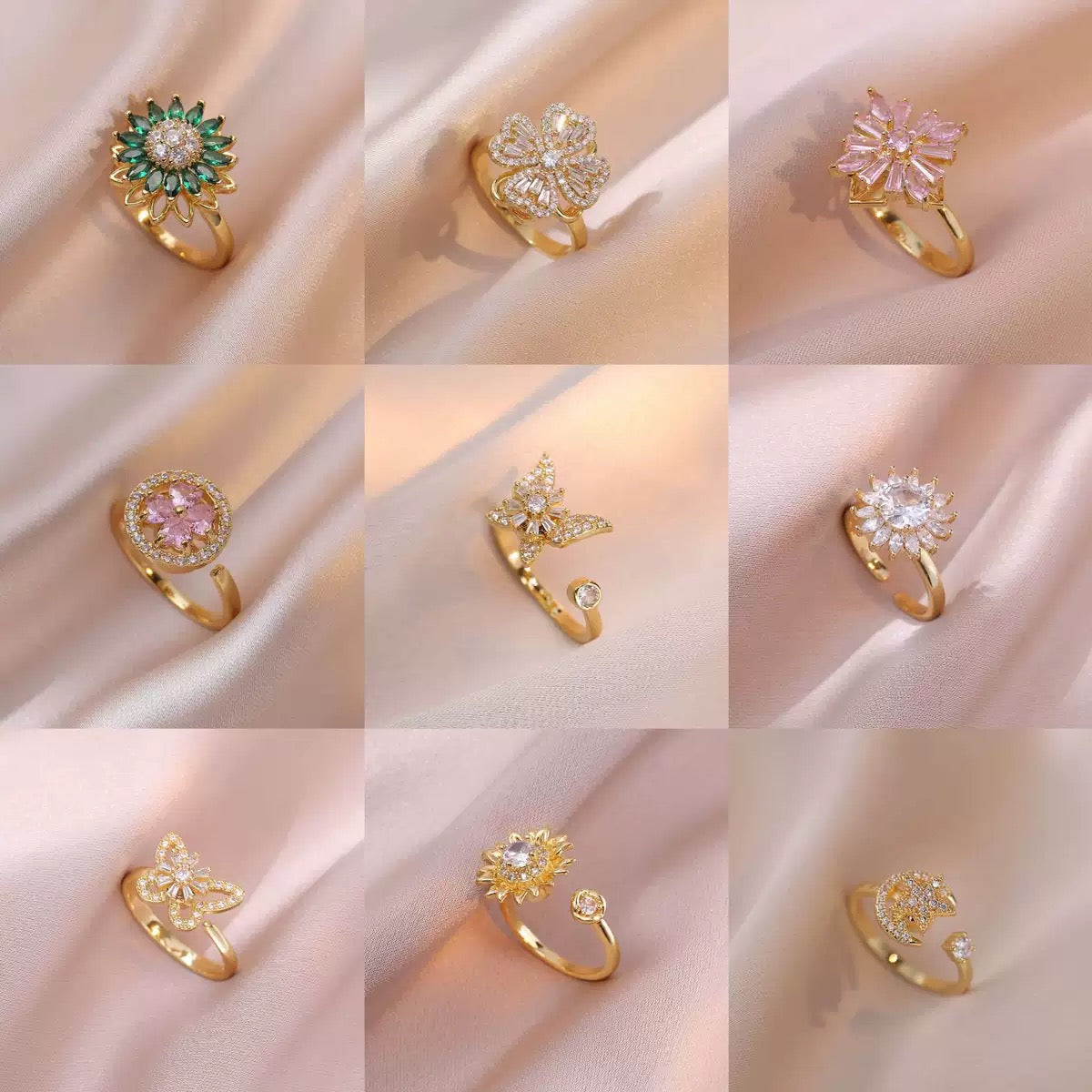 Shiny Spinner Rings - Online Blind Box