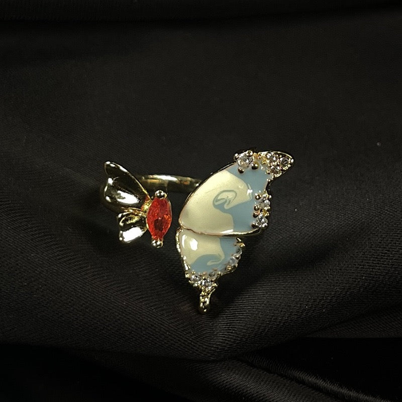 Shiny Butterfly Rings - Online Lucky Bag