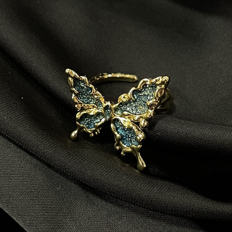 Shiny Butterfly Rings - Online Lucky Bag