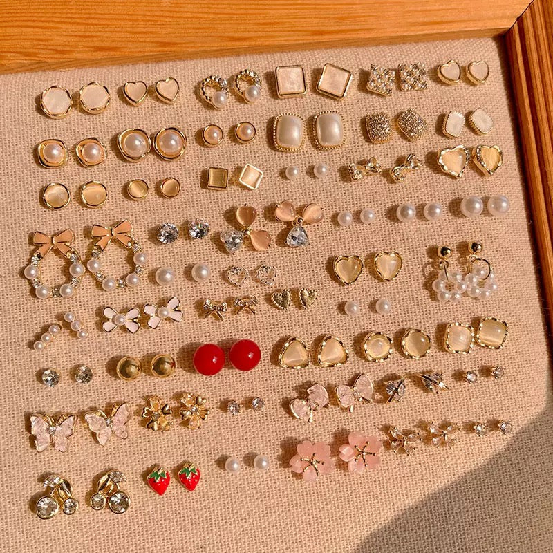 Dainty Studs Earrings - Online Lucky Bag