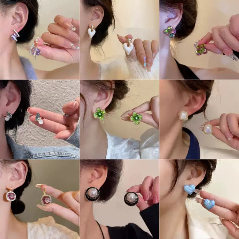 Dainty Studs Earrings - Online Lucky Bag