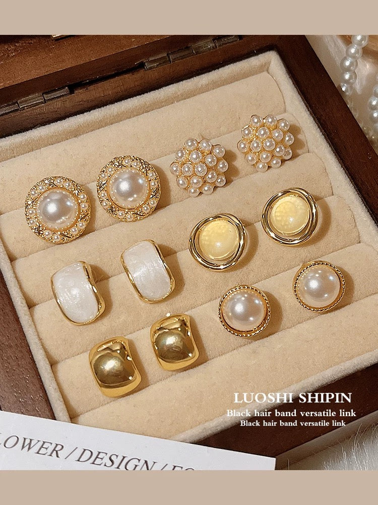 Dainty Studs Earrings - Online Lucky Bag