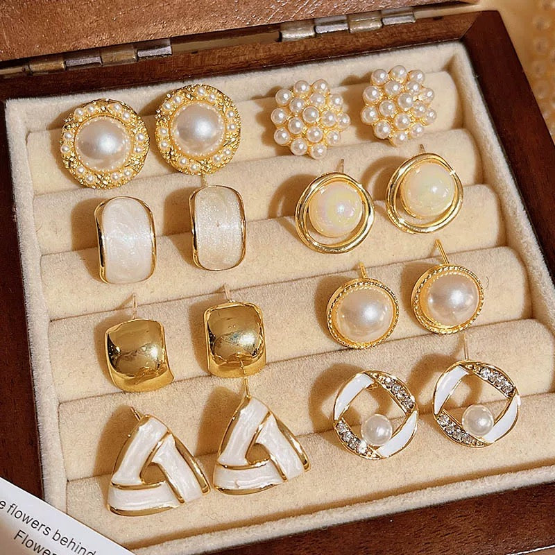 Dainty Studs Earrings - Online Lucky Bag