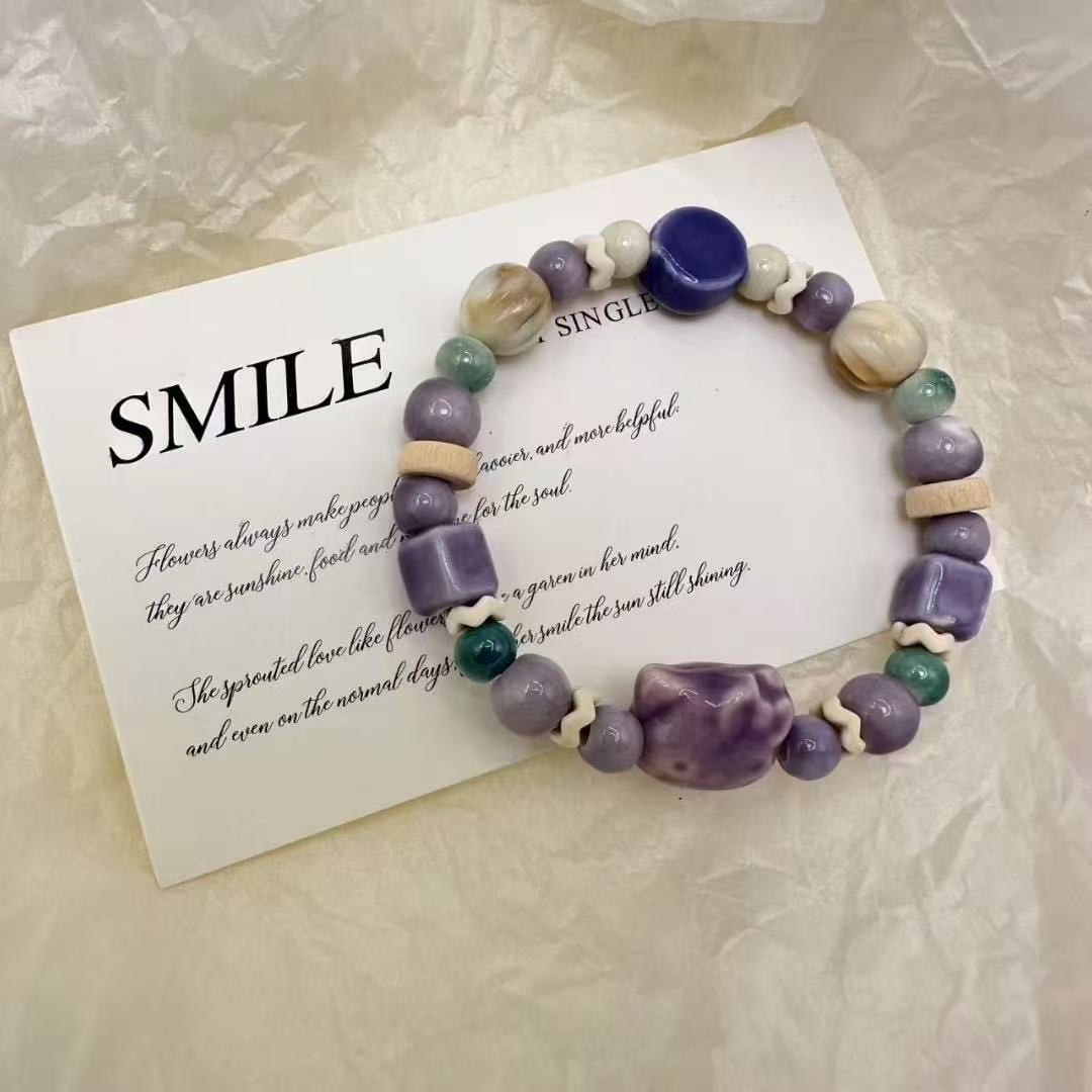Color Match Surprise! Jingdezhen Ceramic Bracelets - Win Extra Packs, Guaranteed 10 Bracelets (Min 6 Packs) - Online Lucky Bags
